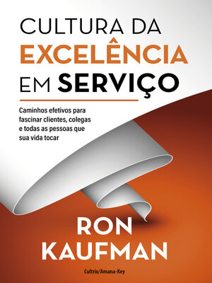 cover image of Cultura da excelência em serviço